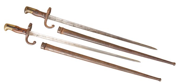 TWO FRENCH GRAS BAYONETS