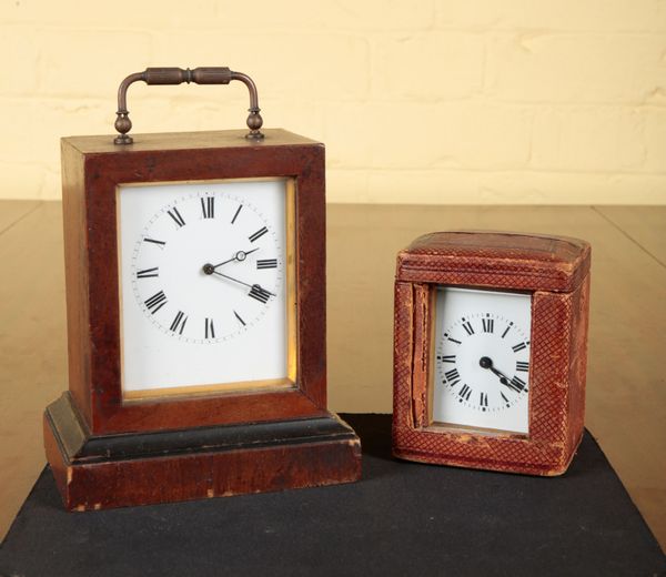 AN EDWARDIAN DESK CLOCK BY V. A. R. BREVETE