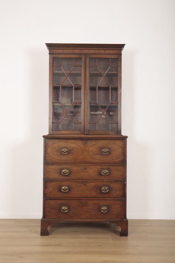 A SHERATON STYLE SECRETAIRE