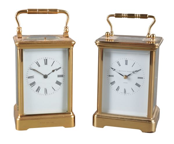 A FRENCH CARRIAGE CLOCK
