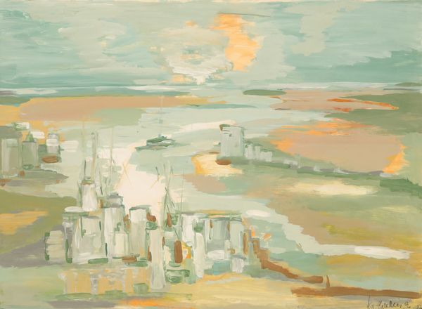 *KATHARINA VOGLER (1913-2011) Coastal scene