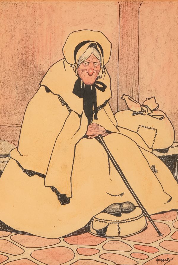 AFTER JOHN HASSALL (1868-1948) 'An Old Lady'