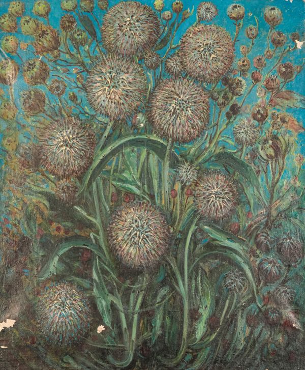 MANNER OF JOHN BRATBY (1928-1992) Wildflowers