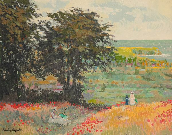 *JOHN MYATT (B.1945) 'The Coast Beyond Trouville'
