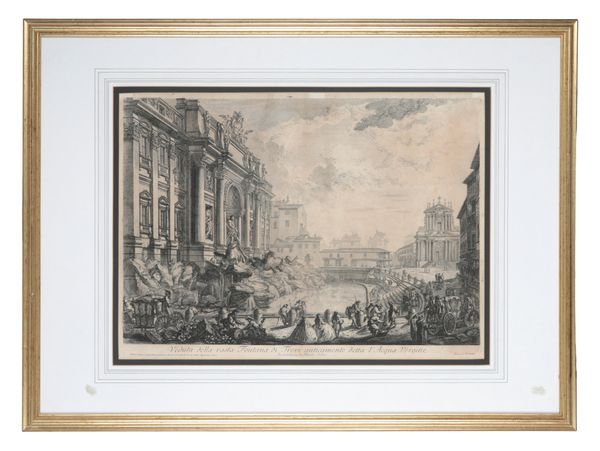 AFTER GIOVANNI BATTISTA PIRANESI (1720-1778) Trevi Fountain