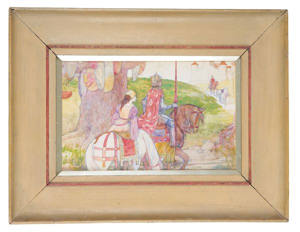 ASCRIBED TO GEORGE MORROW (1870-1955) Arthurian scene