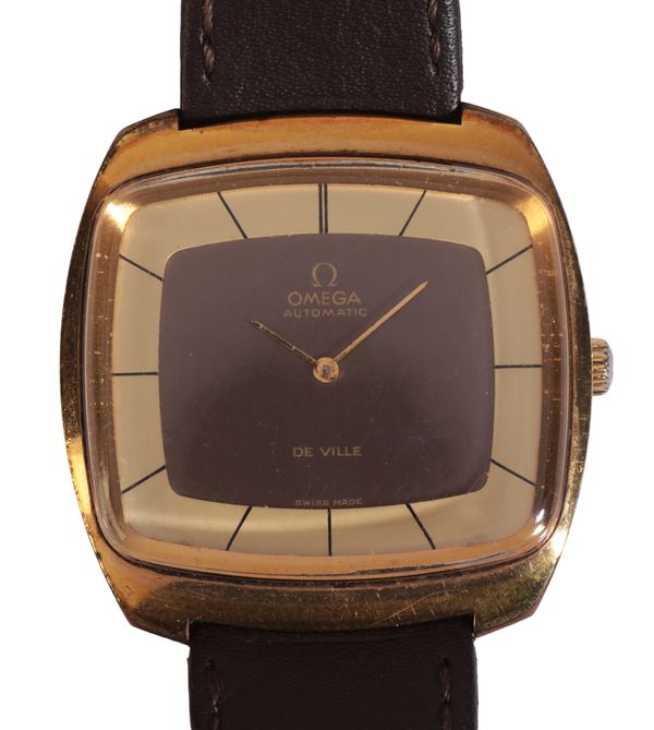 OMEGA DE VILLE: A GENTLEMAN'S GOLD-PLATED WRISTWATCH