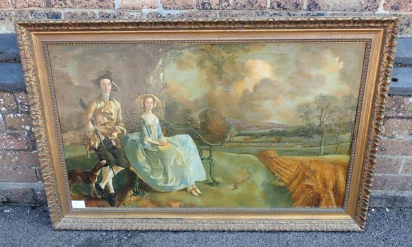 AFTER THOMAS GAINSBOROUGH: MR AND MRS ANDREWS