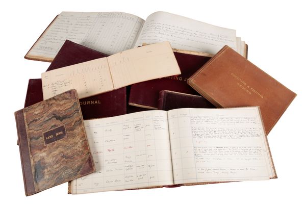 A COLLECTION OF SHOOTING AND FISHING DIARIES BELONGING TO C.L.GORDON - STEWARD