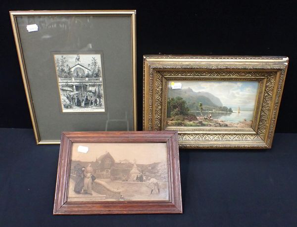 THREE PRINTS: A VICTORIAN CHROMOLITHOGRAPH