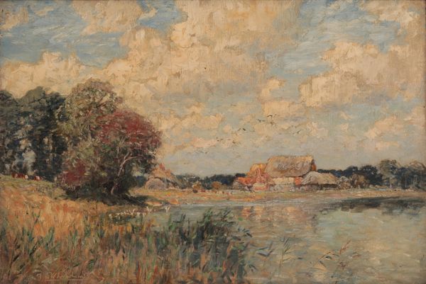 FREDERICK WILLIAM NEWTON WHITEHEAD (1850-1938) 'Middlebere Farm, Arne, Dorset'