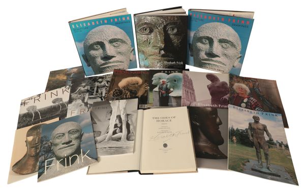 A QUANTITY OF BOOKS AND EPHEMERA RELATING TO DAME ELISABETH FRINK