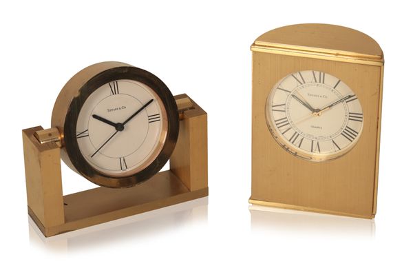 TIFFANY & CO: A DESK CLOCK