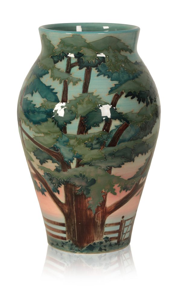 *DENNIS CHINAWORKS: A 'CEDRUS LIBANI' VASE