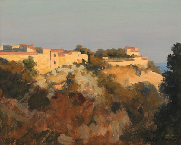 *JULIAN BARROW (1939-2013) ‘Mons, Alpes Maritimes’