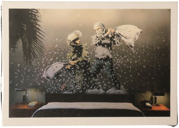 BANKSY: 'The Walled Off Hotel' Bethlehem, Palestine, an unopened set of 13 postcards,