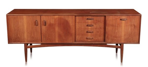 VICTOR WILKINS FOR G-PLAN: A BRASILIA MODEL 4058 TEAK SIDEBOARD