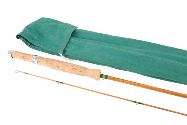 FOSTERS: "THE CHAMPION" TWO PIECE SPLIT CANE TROUT FLY ROD
