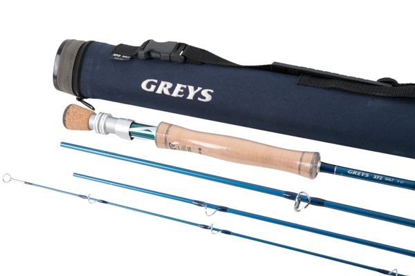 GREYS: AN XF2 SALT CARBON FOUR PIECE FLY ROD