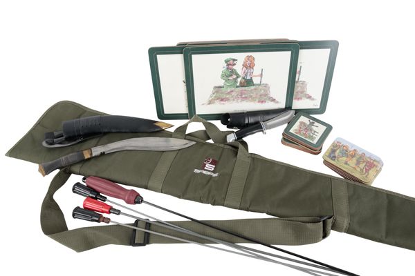 THREE GUN CLEANING RODS