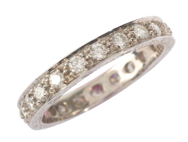 A DIAMOND ETERNITY RING