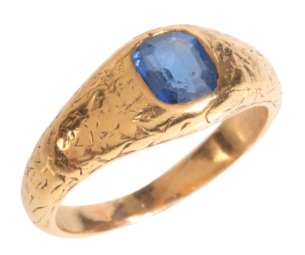 A SAPPHIRE RING
