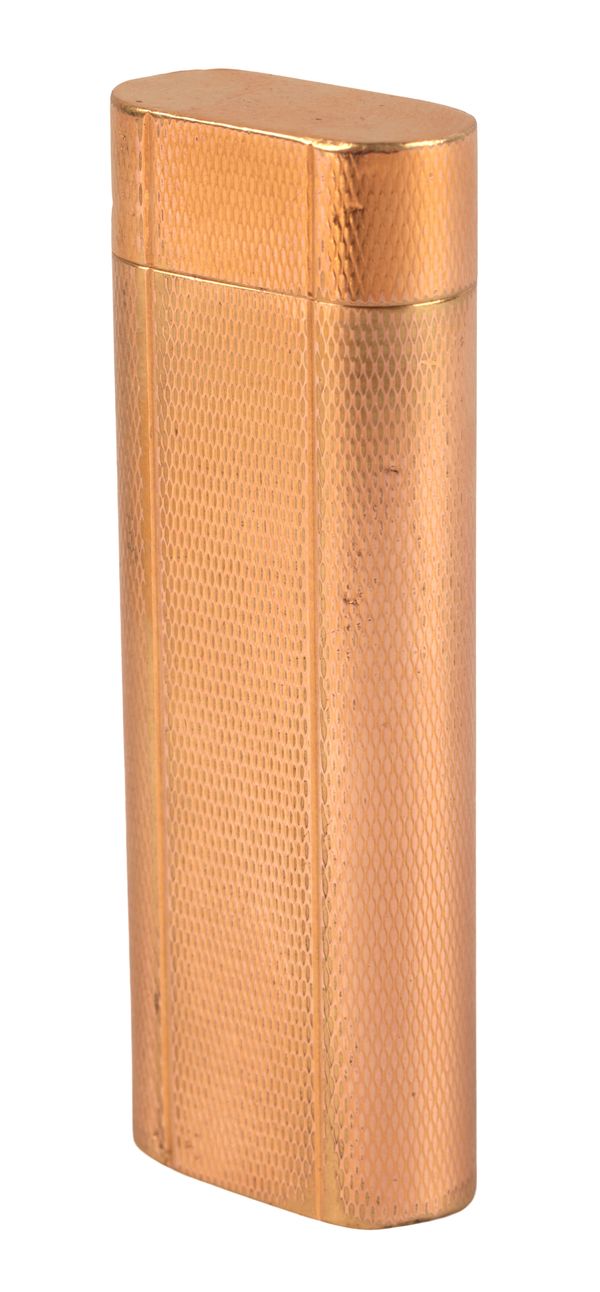CARTIER: A GOLD PLATED LIGHTER