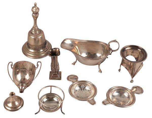 A GEORGE V SILVER SAUCE BOAT TROPHY - ‘YORK POLO TOURNAMENT 1934’