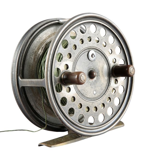 HARDY SILEX No 2: A 4 1/2" SALMON CASTING REEL