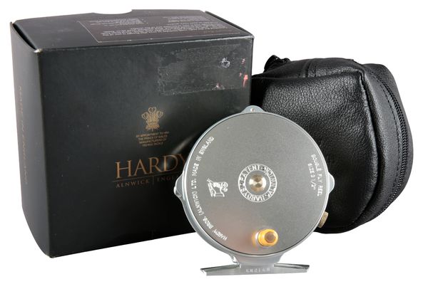 HARDY BOUGLE: A 3 1/2" TROUT FLY REEL