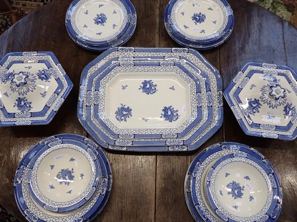 AN ADAMS 'JULIET' PART DINNER SERVICE