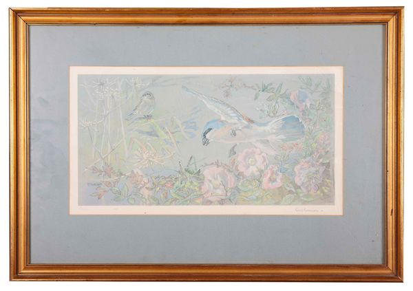 *ERIC ENNION (1900-1981) Six studies of birds