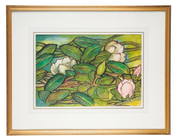ENGLISH SCHOOL, LATE 20TH CENTURY Floral study