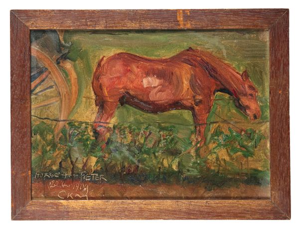 ENGLISH SCHOOL, EARLY 20TH CENTURY 'Horse for Peter'