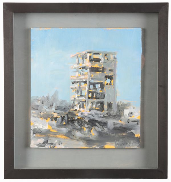 ENGLISH SCHOOL, 20TH CENTURY Three studies of ruined buildings