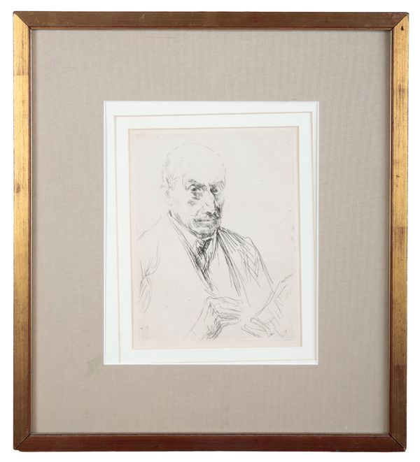 AFTER MAX LIEBERMANN (1847-1935) 'Self-Portrait of the Seventy-Year Old'