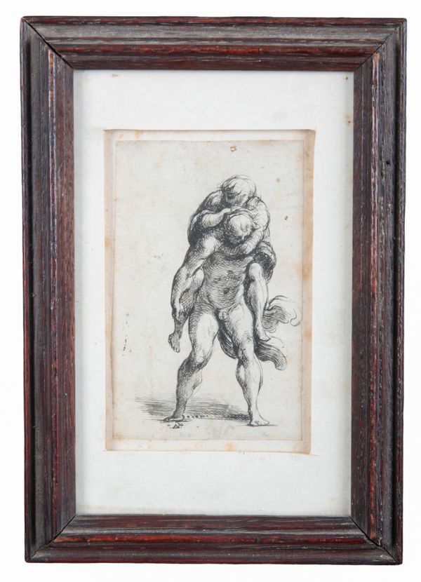 AFTER LUCAS EMIL VOSTERMAN (1595-1675) Study of two figures