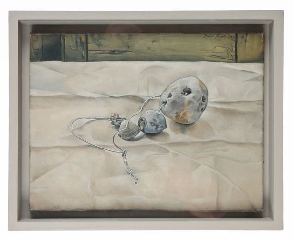 *DAVID TINDLE (B.1932) Still life with stones and shells