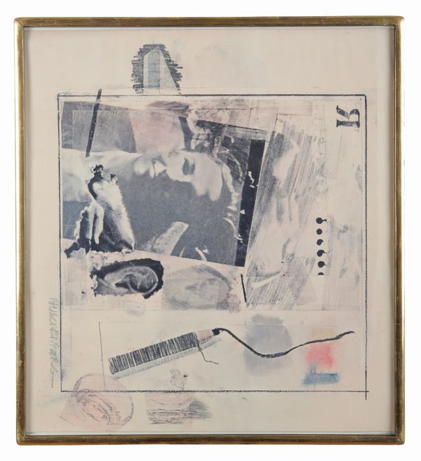 *ROBERT RAUSCHENBERG (1925-2008) 'Dwan Gallery Poster'