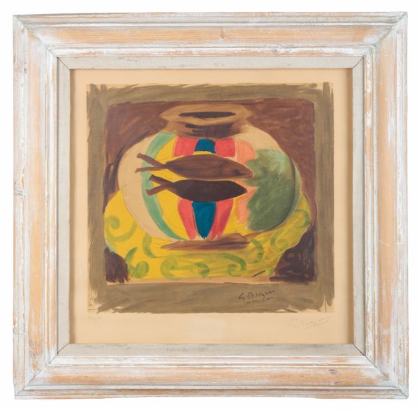 *GEORGES BRAQUE (1882-1963) 'The Fish Bowl'