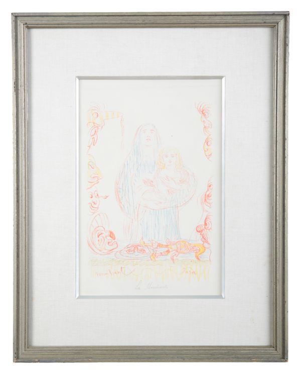 AFTER JAMES ENSOR (1860-1949) 'La Mondiante'