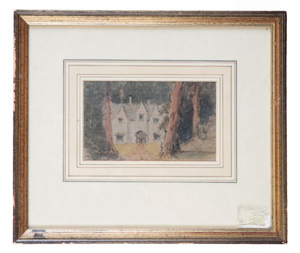 ENGLISH SCHOOL, 19TH CENTURY Cockington Lodge, near Torquay