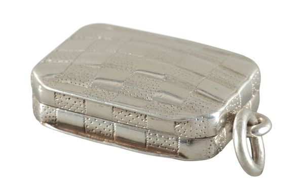 A GEORGE IV SILVER VINAIGRETTE