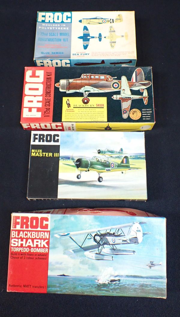 1963 FROG AUTHENTIC SCALE MODEL No.154P 'HAWKER SEA FURY FIGHTER'