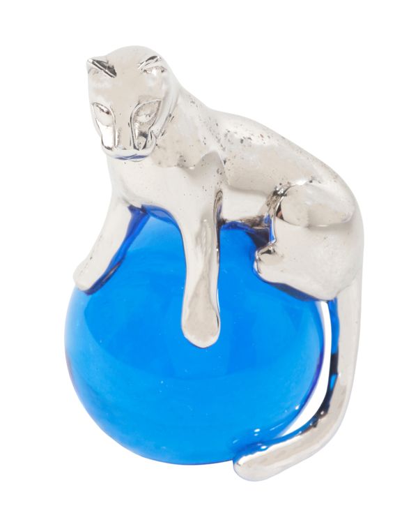 A CARTIER PANTHÈRE PAPER WEIGHT