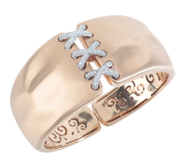 A DIAMOND CORSET BANGLE