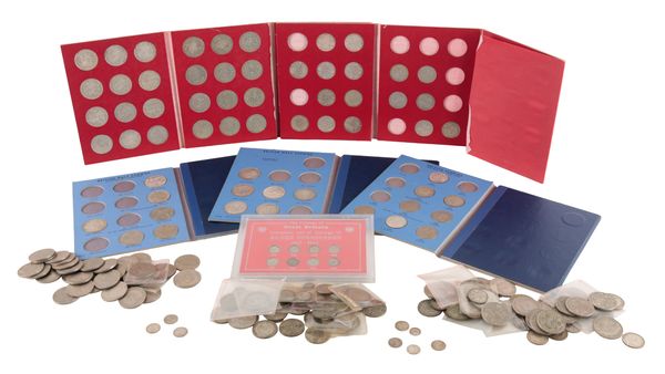 A QUANTITY OF VARIOUS COINS AND COIN SETS