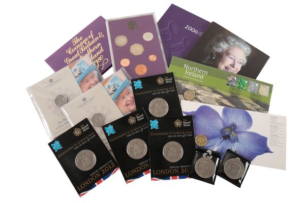 THE ROYAL MINT: A 2022 QUEEN ELIZABETH II "THE PLATINUM JUBILEE" 50 PENCE BRILLIANT UNCIRCULATED COIN