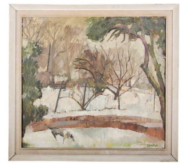 A POLYCHROME BEADWORK APRON