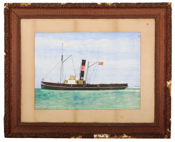 T.  JONES (20TH CENTURY) The vessel 'Nubia' at sea